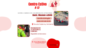Centro Estivo 8-13 Croce Rossa Verbania